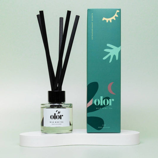 Wild Mint Tea Mini Reed Diffuser