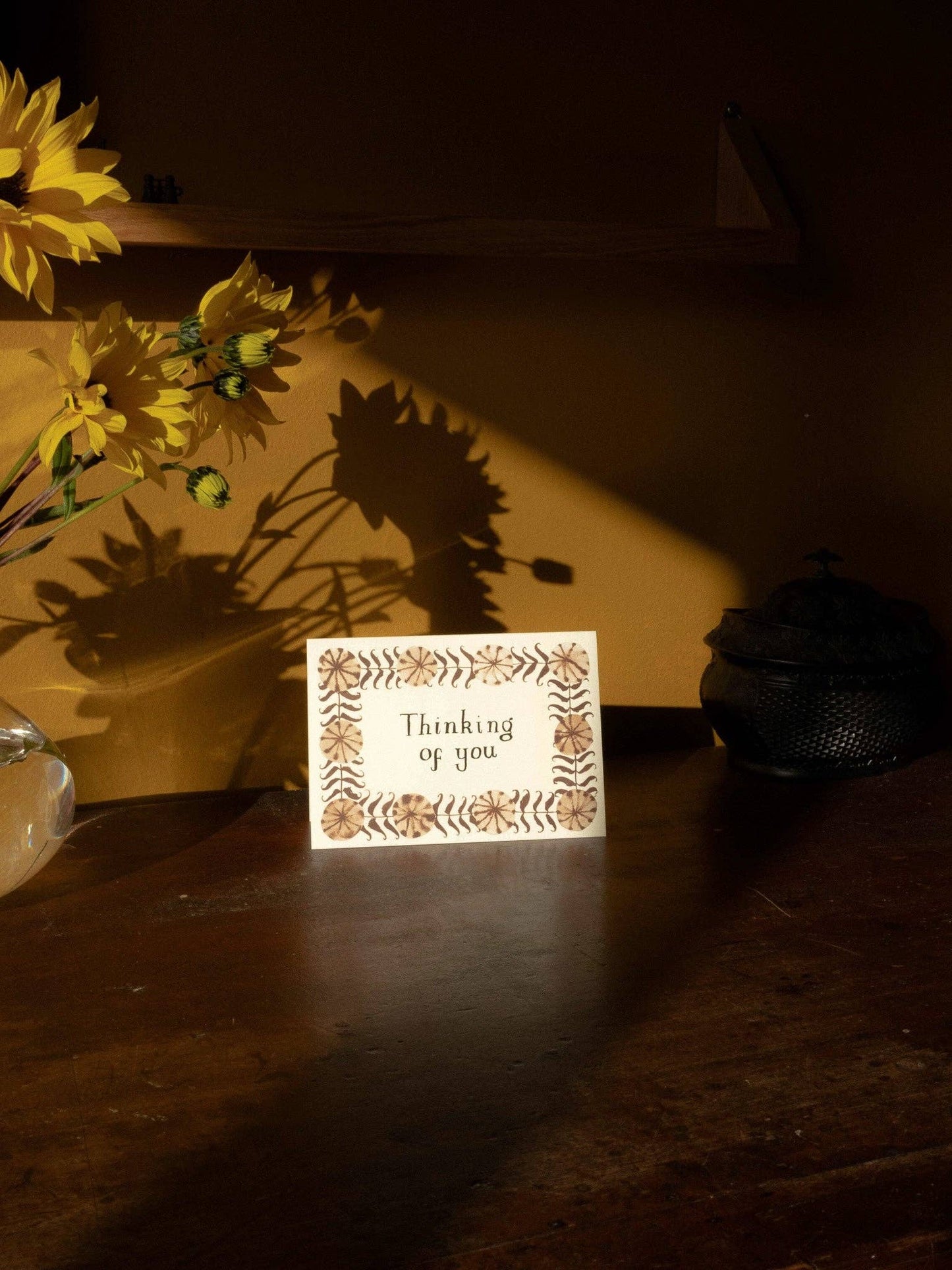Thinking of You Foiled Greeting Card