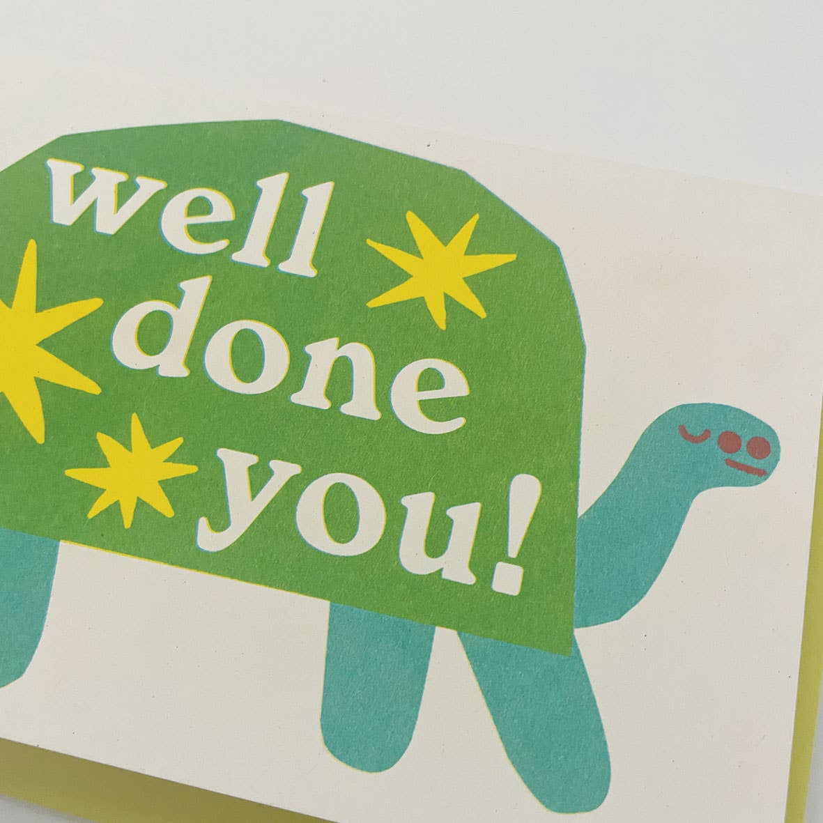 'Well Done You' Greetings Card