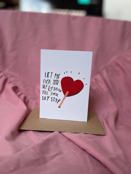 Freak Me - Greetings Card by Dick Vincent