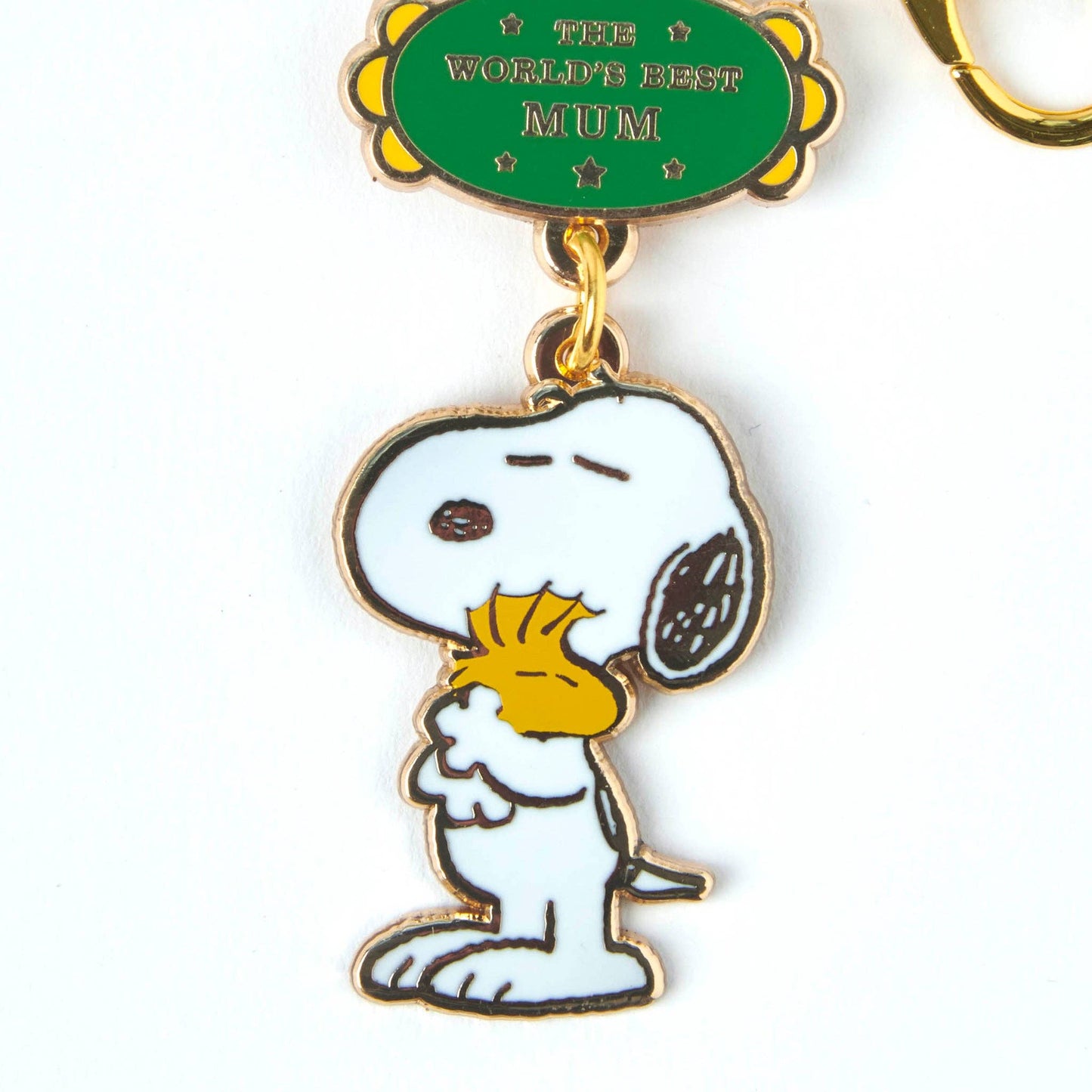 World's Best Mum Peanuts Keyring