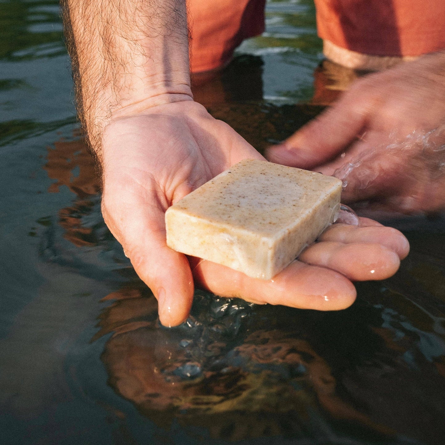 Ginger & Lime with Almond Shell Bar Soap by Wylder