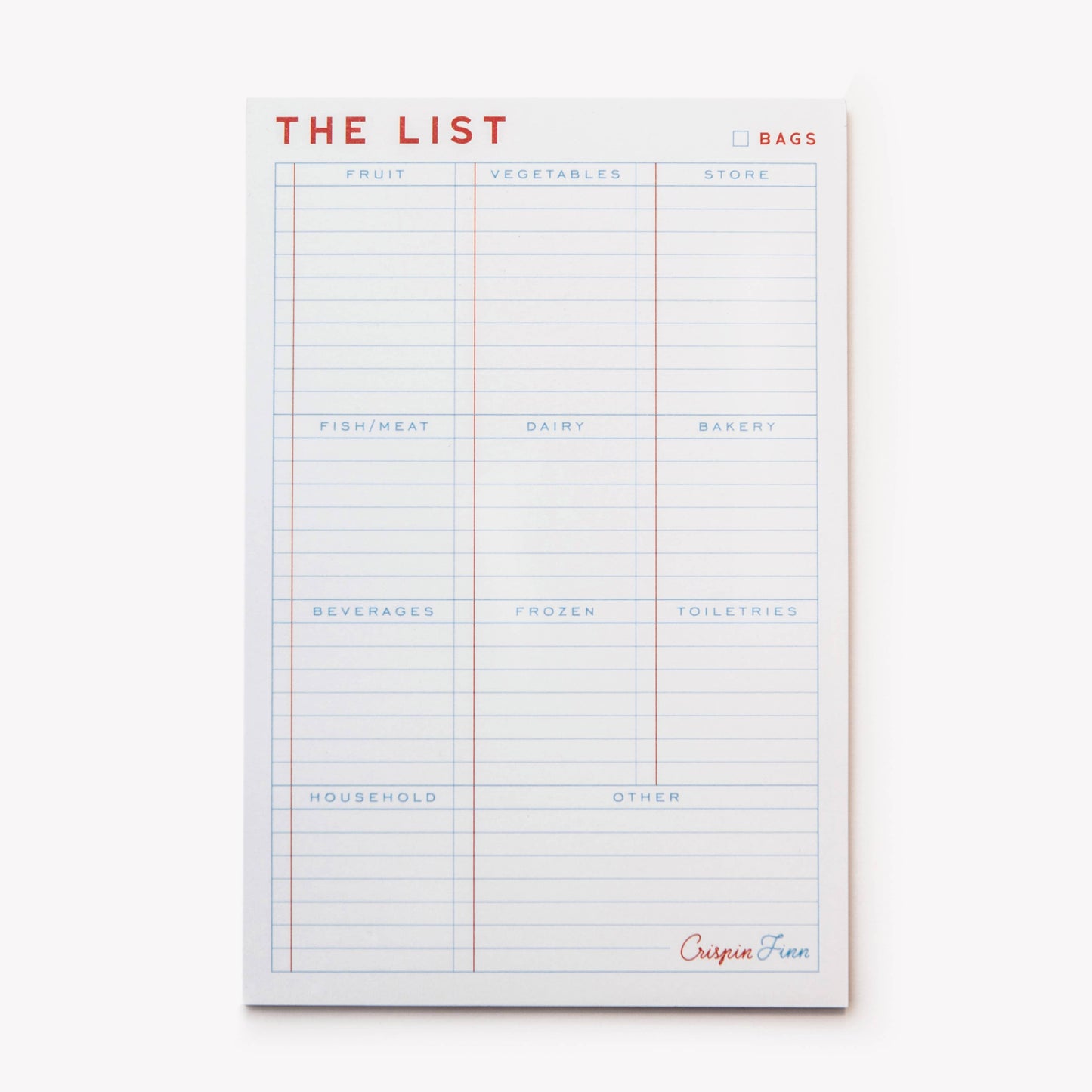 The List Note Pad Refill