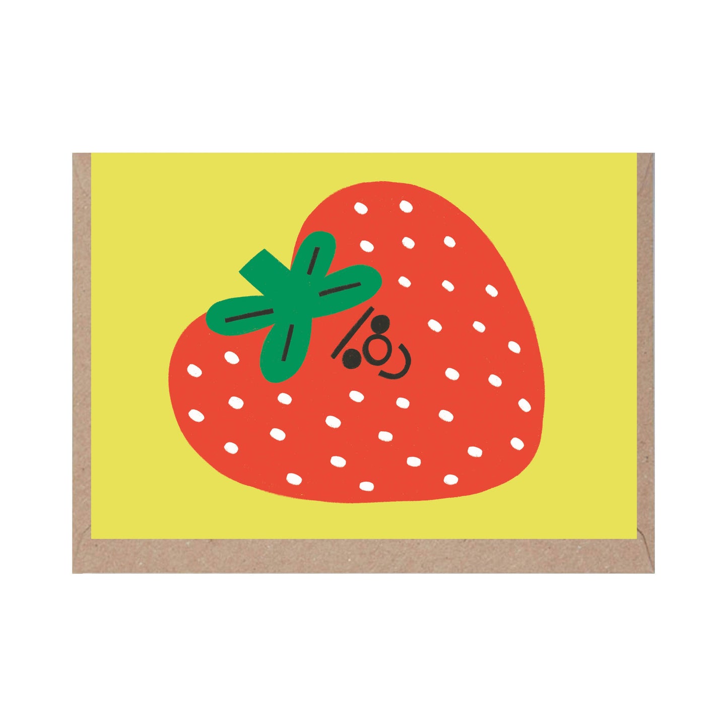 Strawberry Greeting Card
