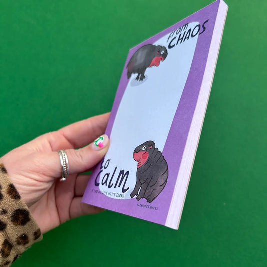 Chaos to Calm Notepad by Fernandes Makes