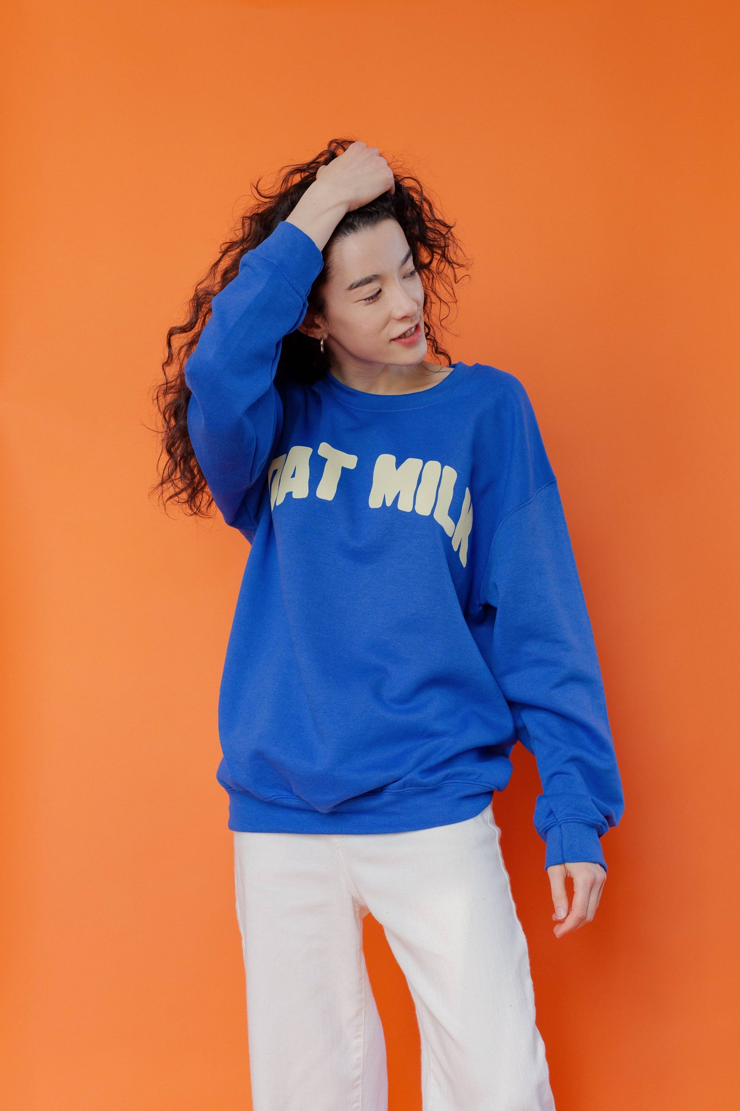 The Oat Milk Oversized Sweatshirt by Limpet Store