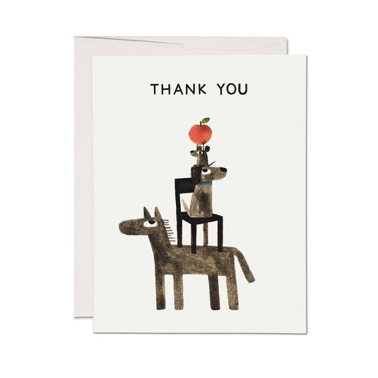 Thank You / Team Effort Greeting Card