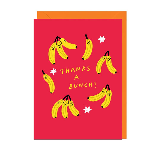 THANKS A BUNCH, ORANGE ENVELOPE Card
