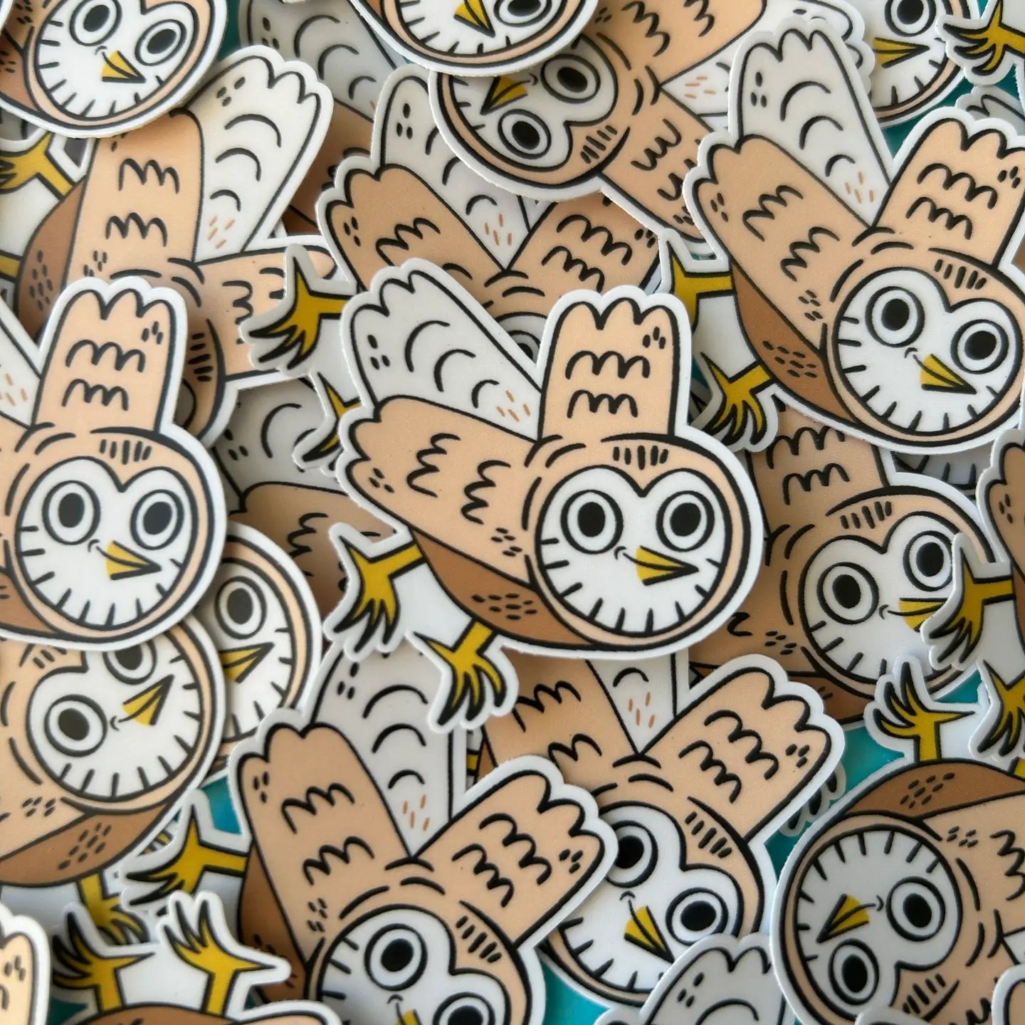 Owl Vinyl Sticker