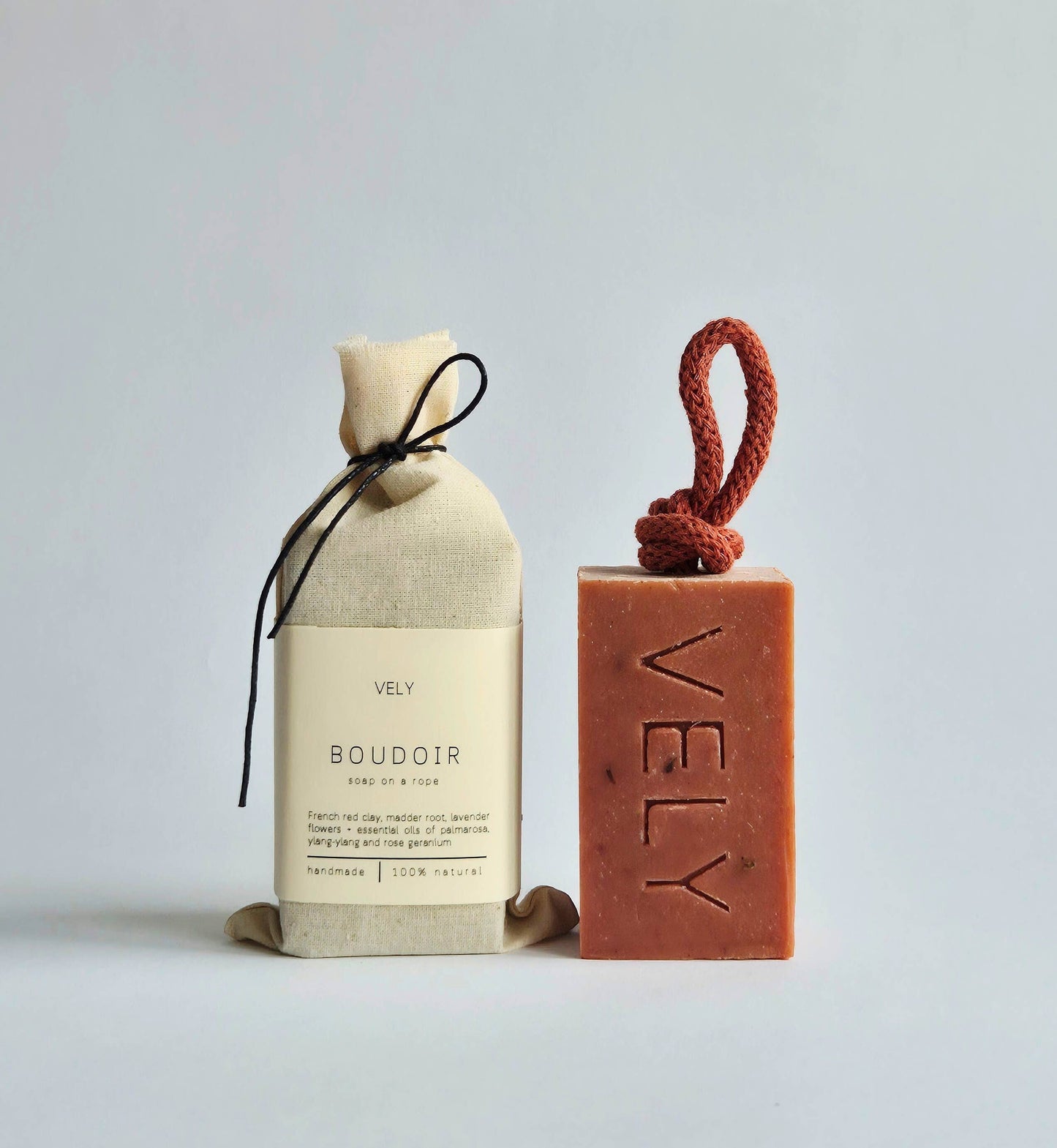 Boudoir Natural Handmade Soap On A Rope