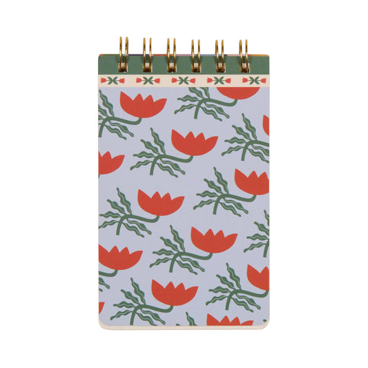 Flower / Twin Wire Notepad