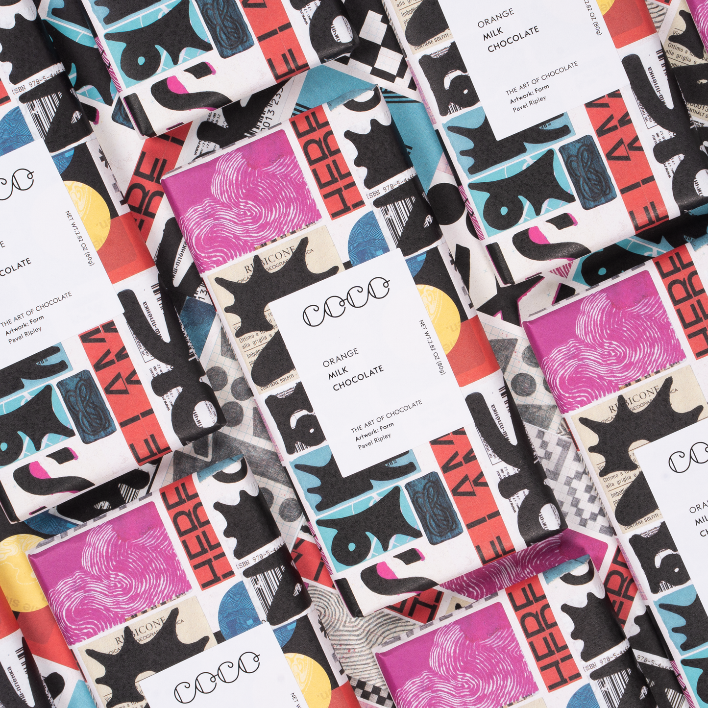 Orange Milk Chocolate Bar 80g