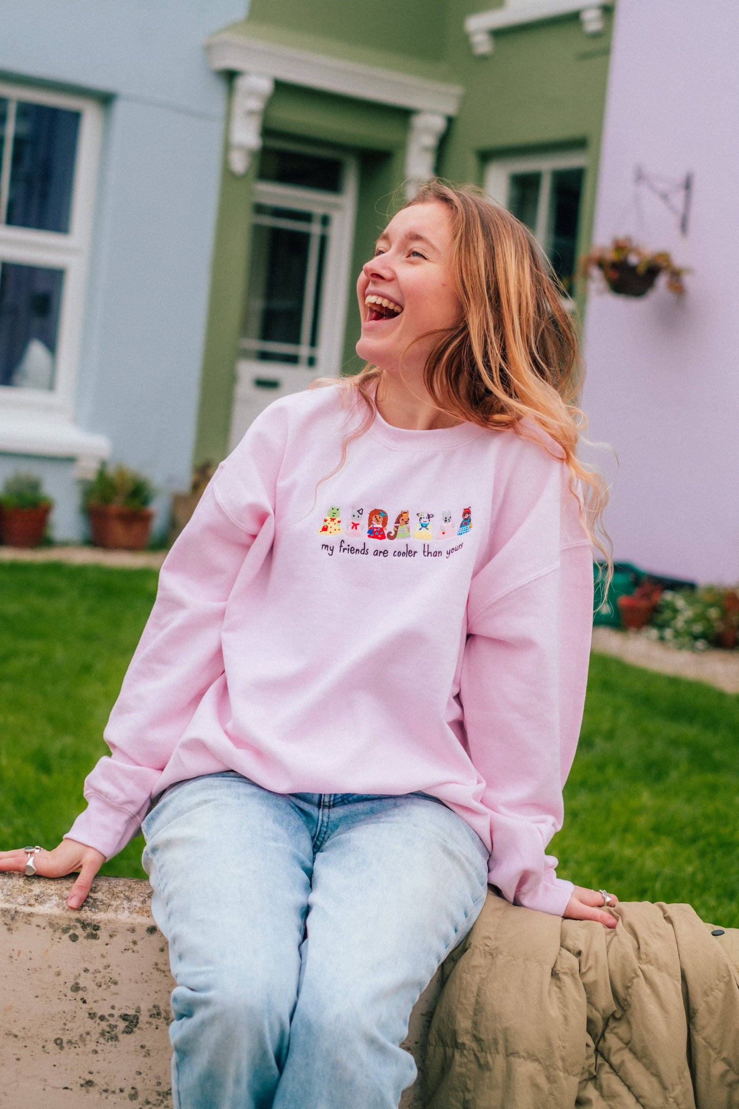 Sylvanian Families Embroidered Sweatshirt