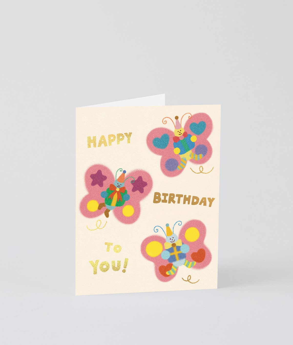 Happy Birthday To You Butterflies Greeting Card