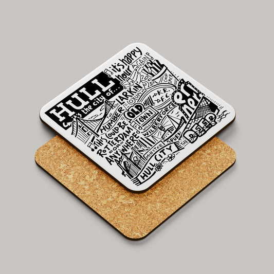 Hull Landmarks Square Coaster
