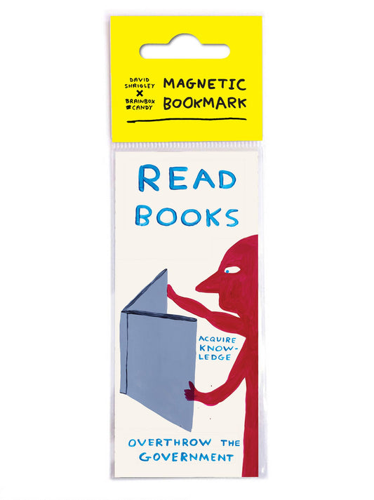 Read Books David Shrigley Magnetic Bookmark