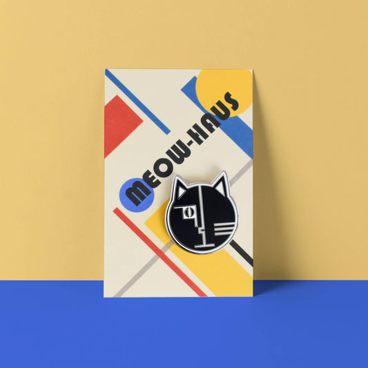 Meowhaus Cat Artist Enamel Pin