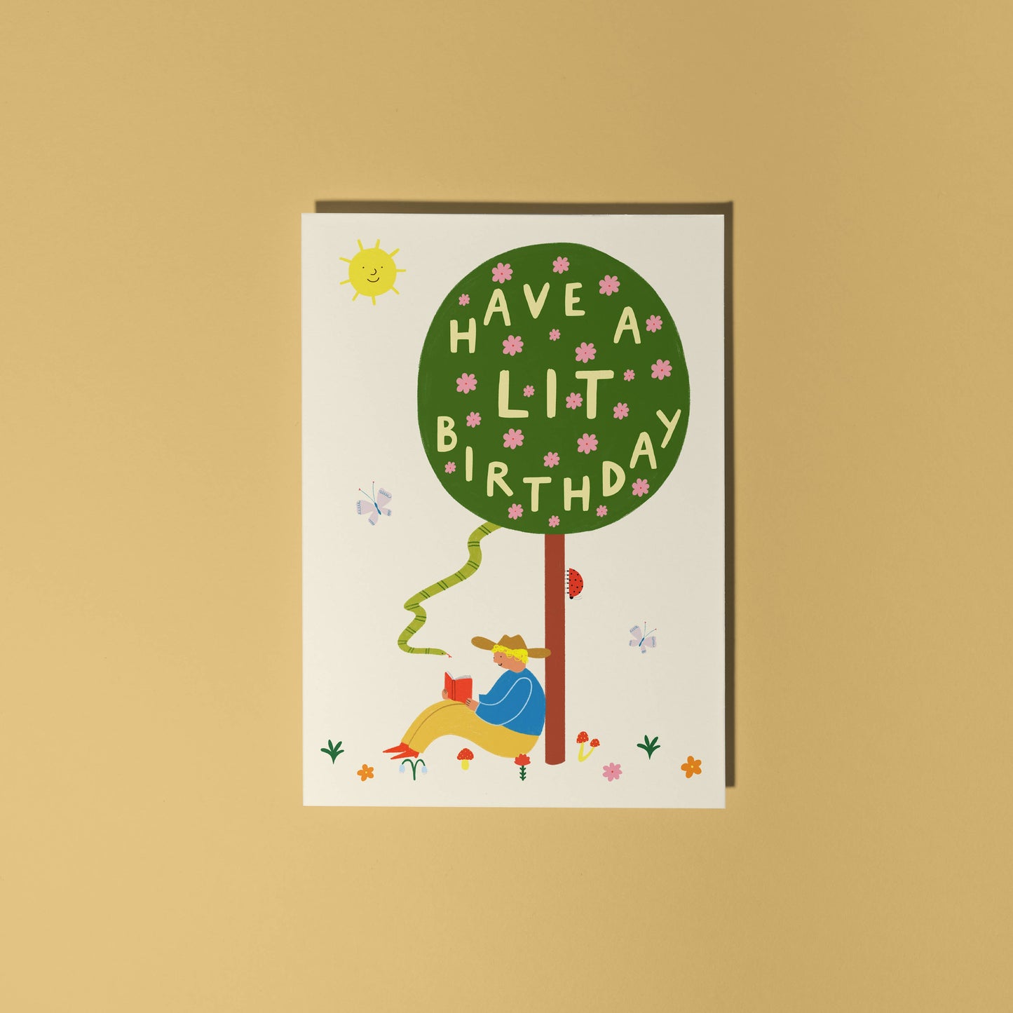 Have A Lit Birthday Greeting Card