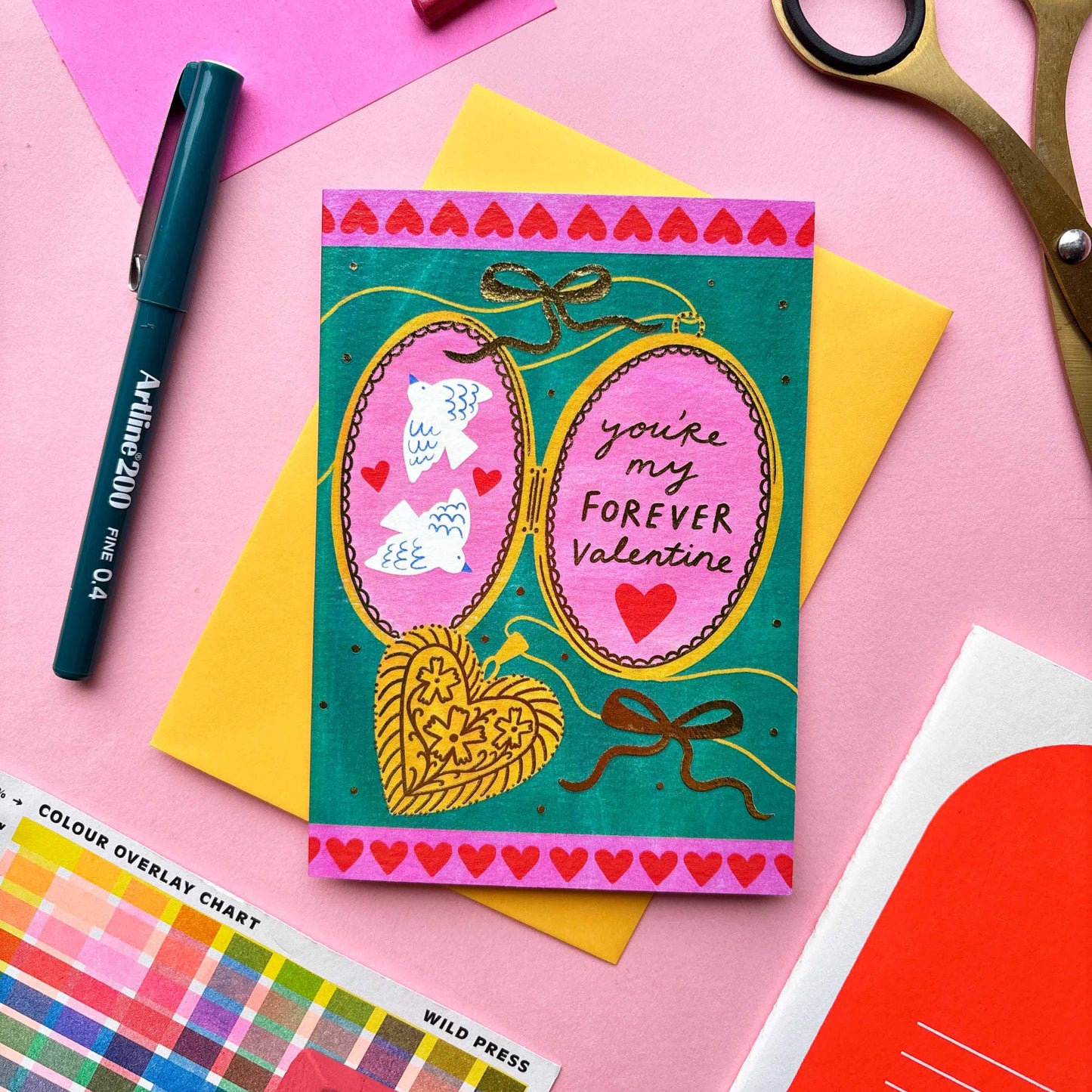 You're My Forever Valentine Greeting Card