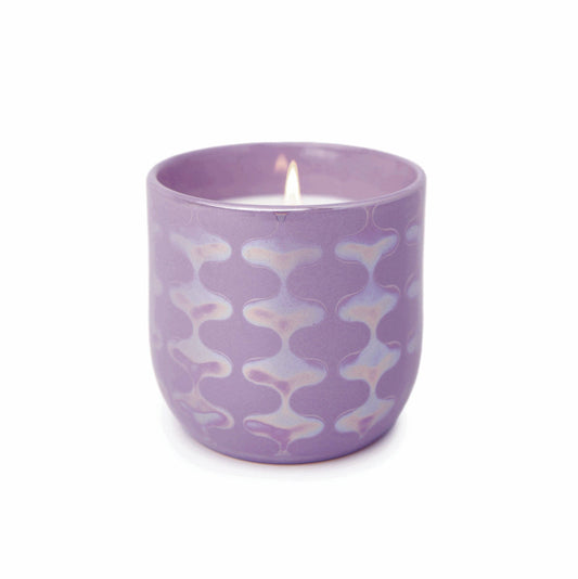 Lavender & Fern / Lustre Ceramic Candle