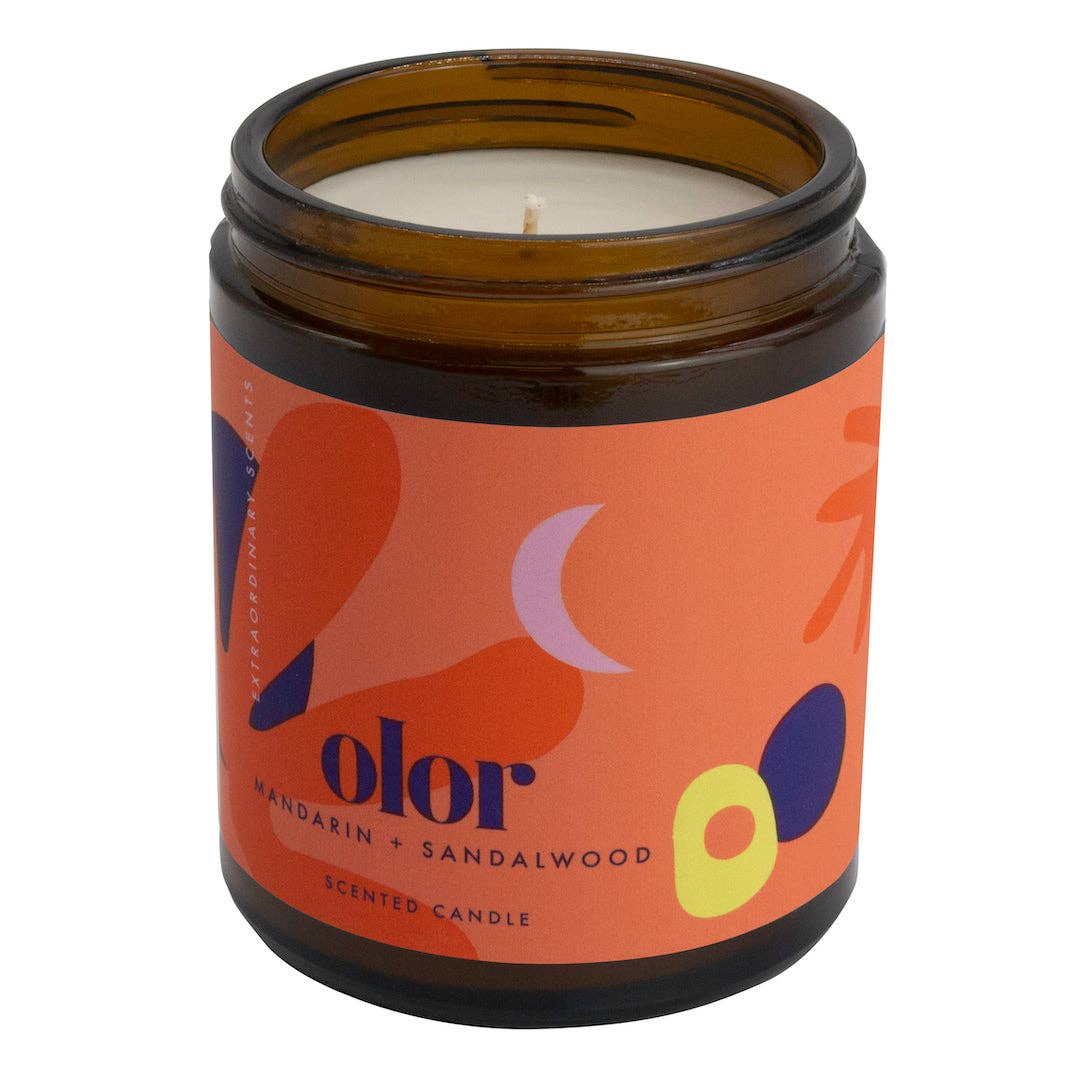 Mandarin + Sandalwood Jar Candle