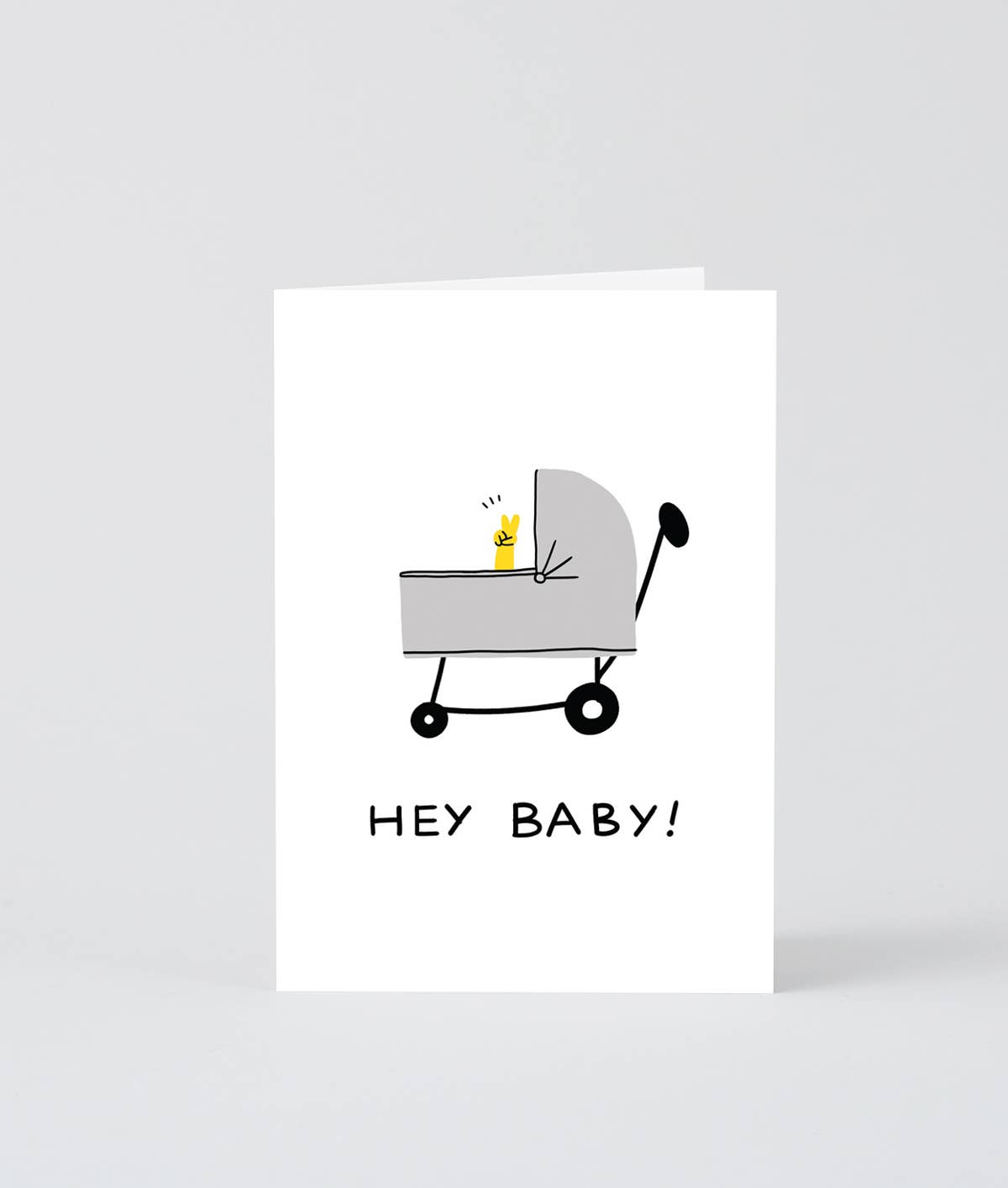 Hey Baby Greetings Card