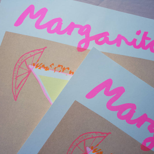 Margarita Risograph A3 Print