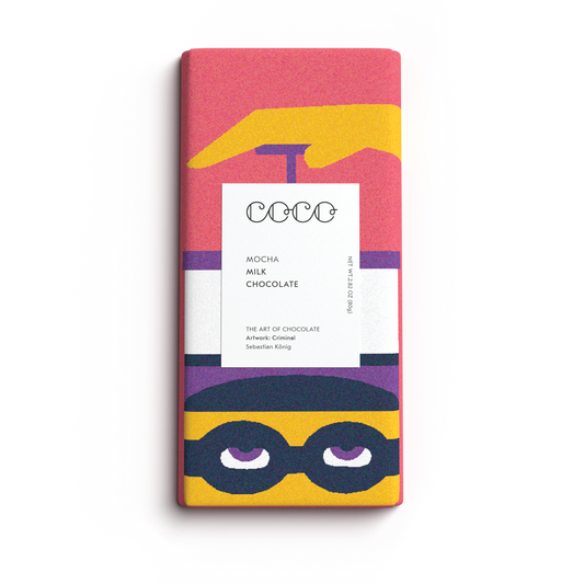 Mocha Milk Chocolate Bar 80g