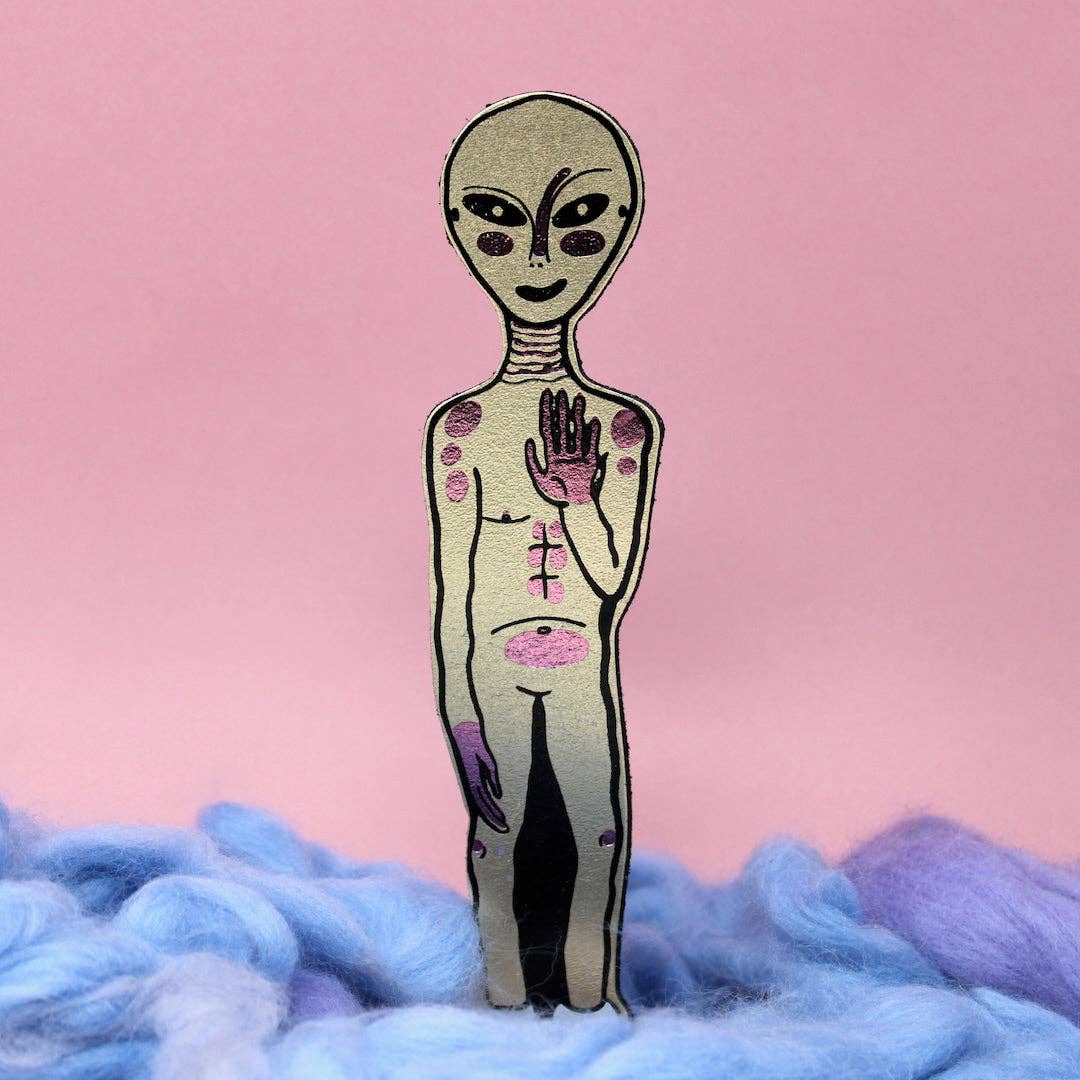 Alien Bookmark