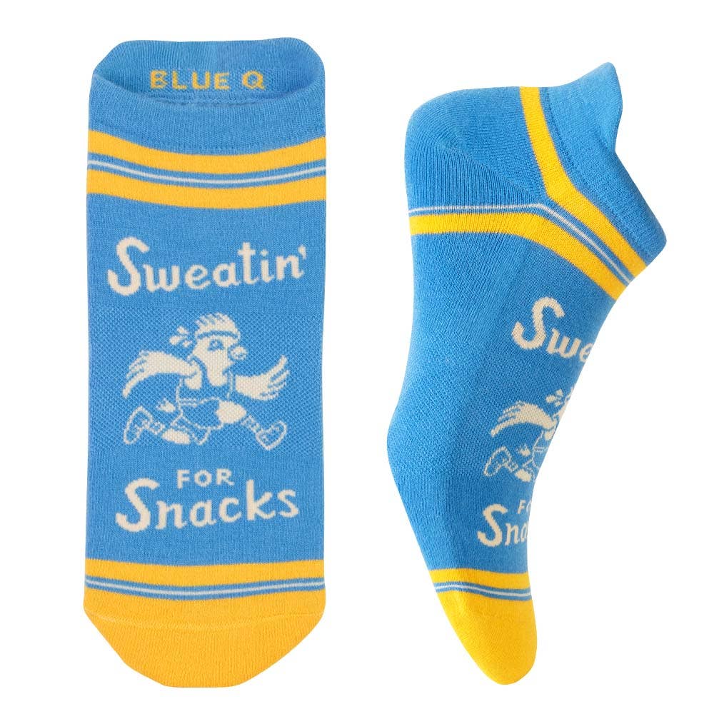 Sweatin Snacks Sneaker Socks S/M