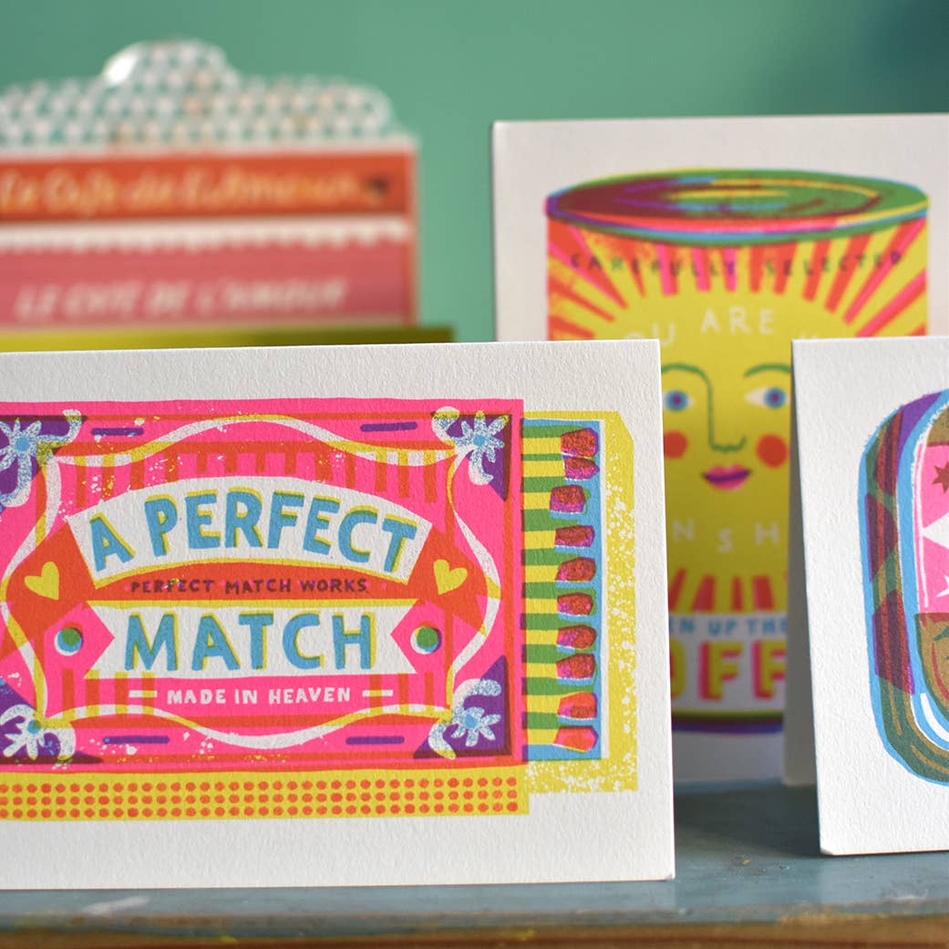 A Perfect Match A6 Card