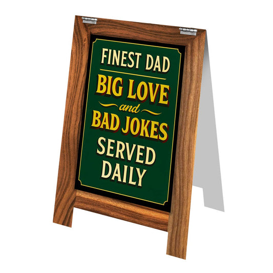 Finest Dad Greeting Card