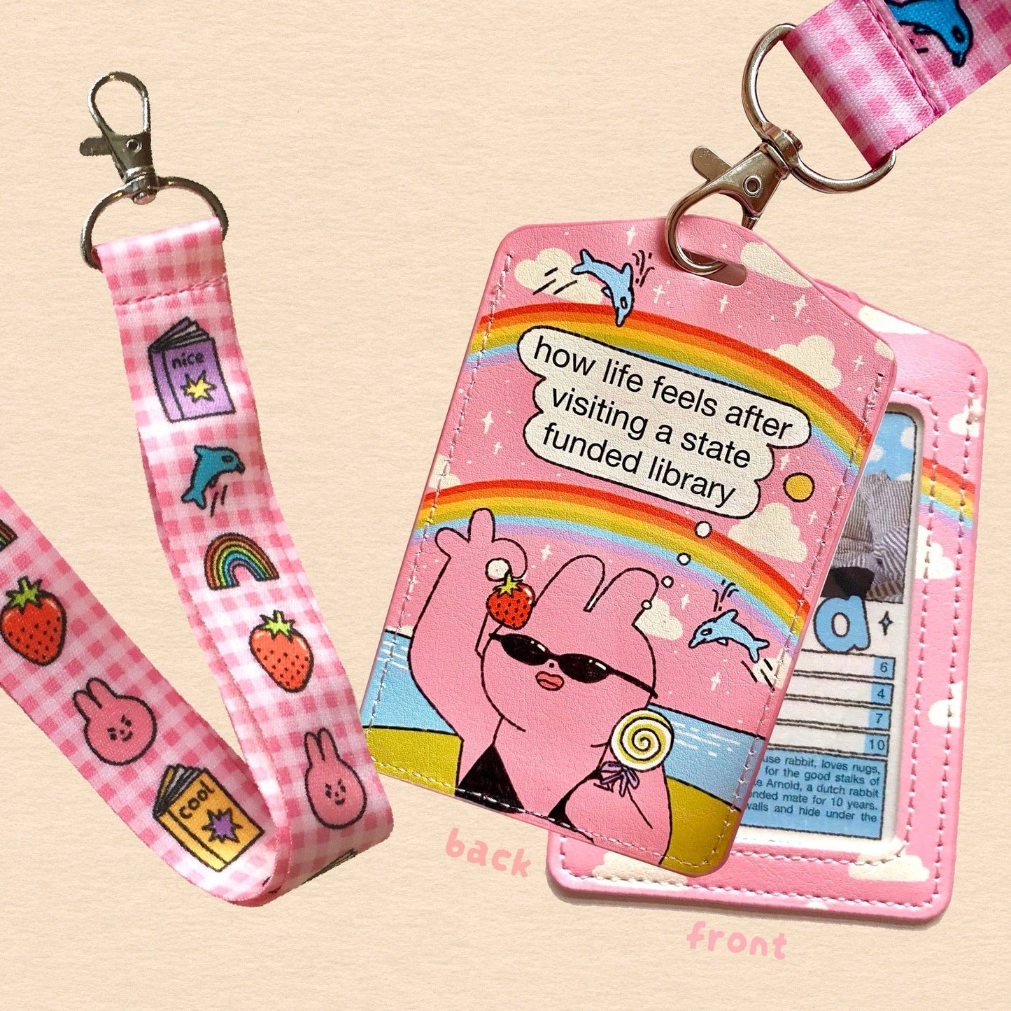 Library Lover Lanyard