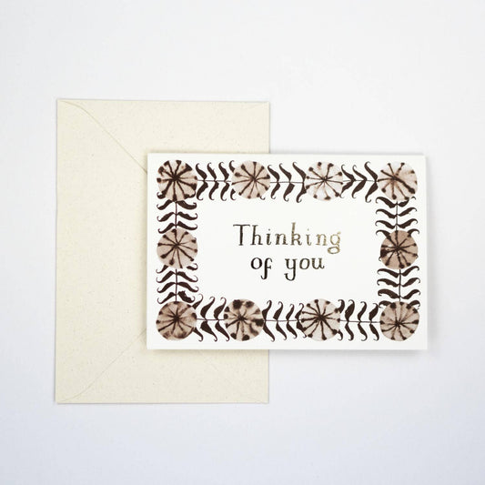 Thinking of You Foiled Greeting Card