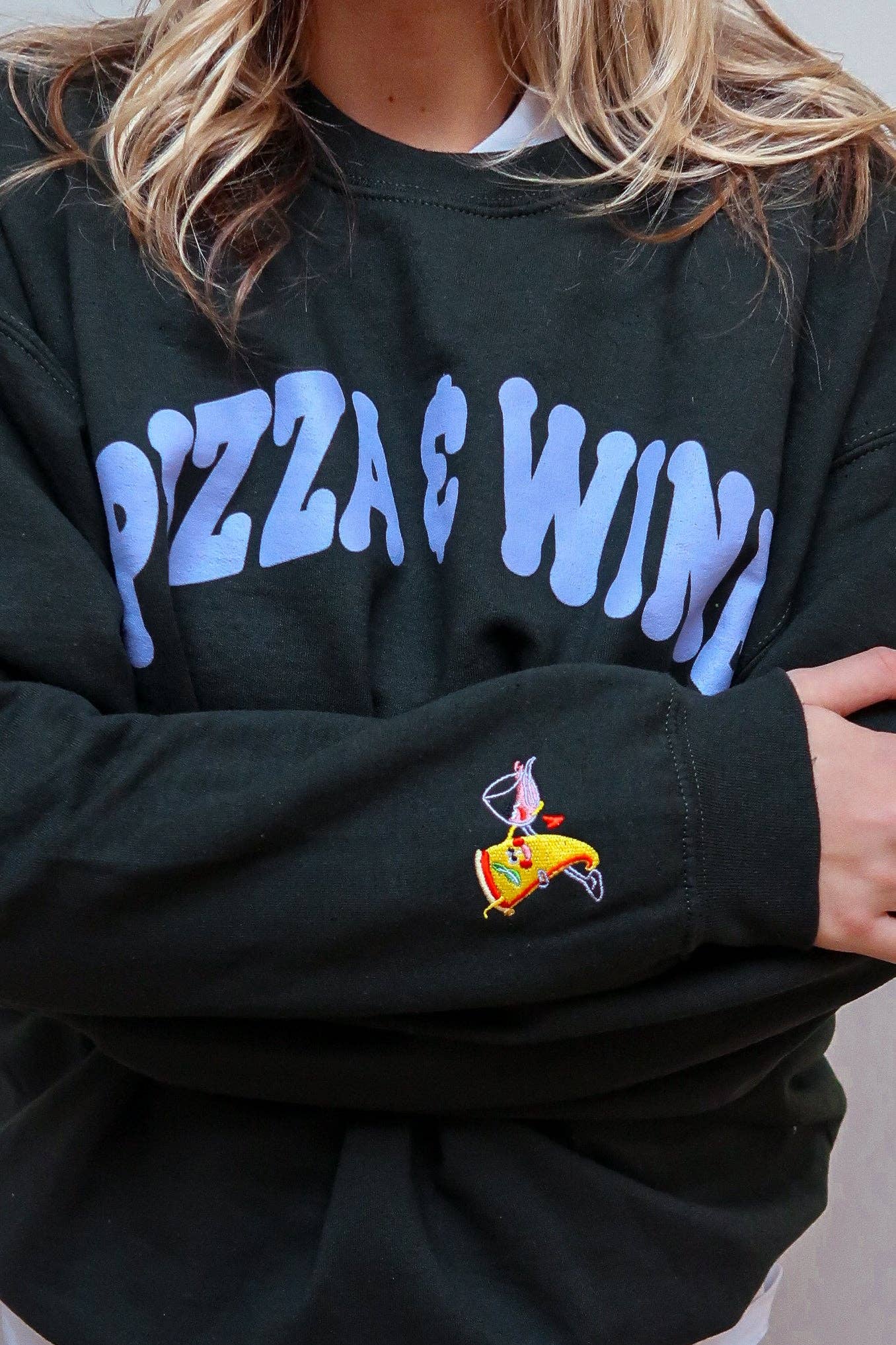 The Pizza & Wine Oversized Sweatshirt