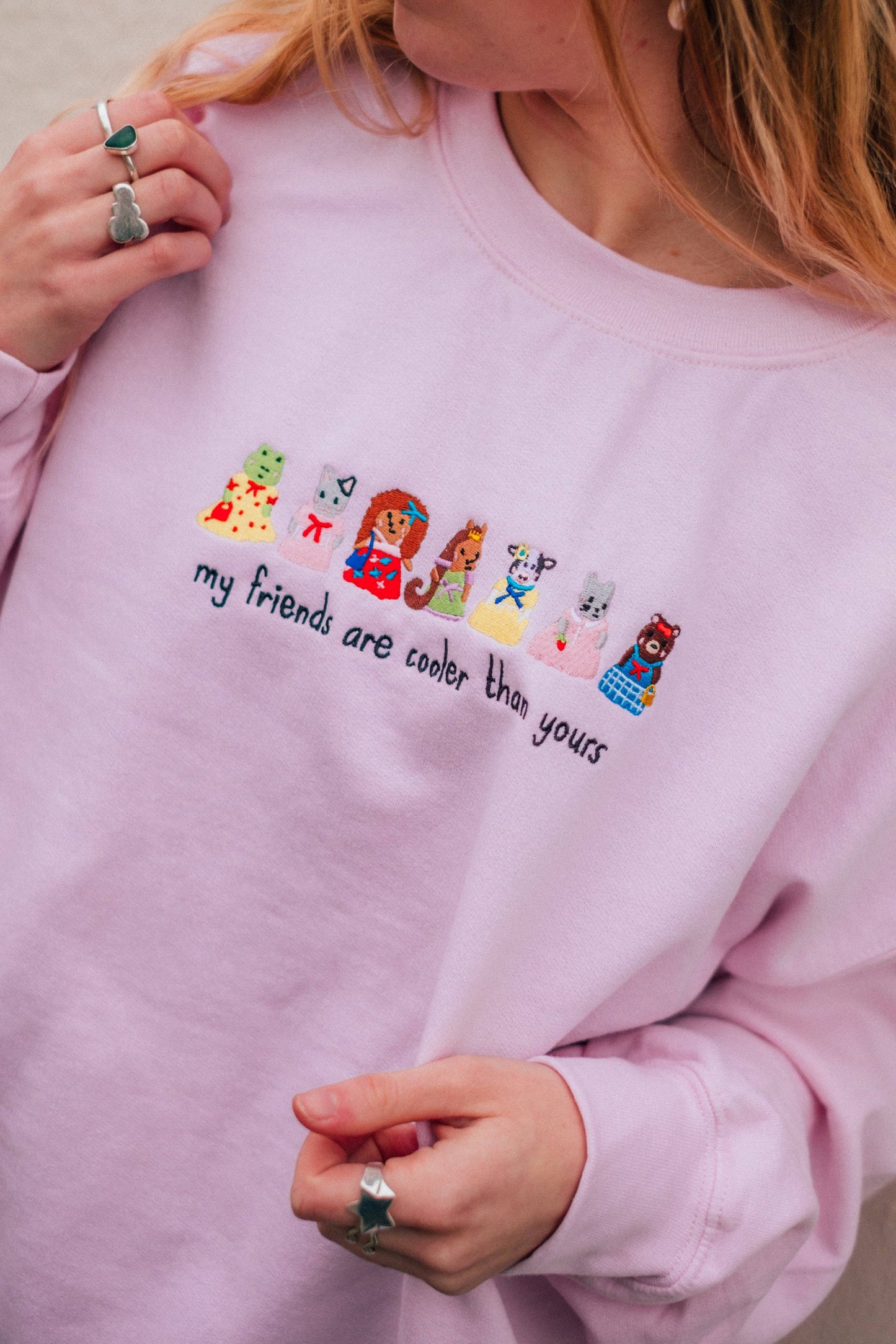 Sylvanian Families Embroidered Sweatshirt