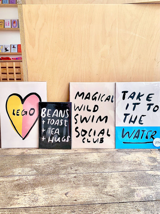 Take it to the water print