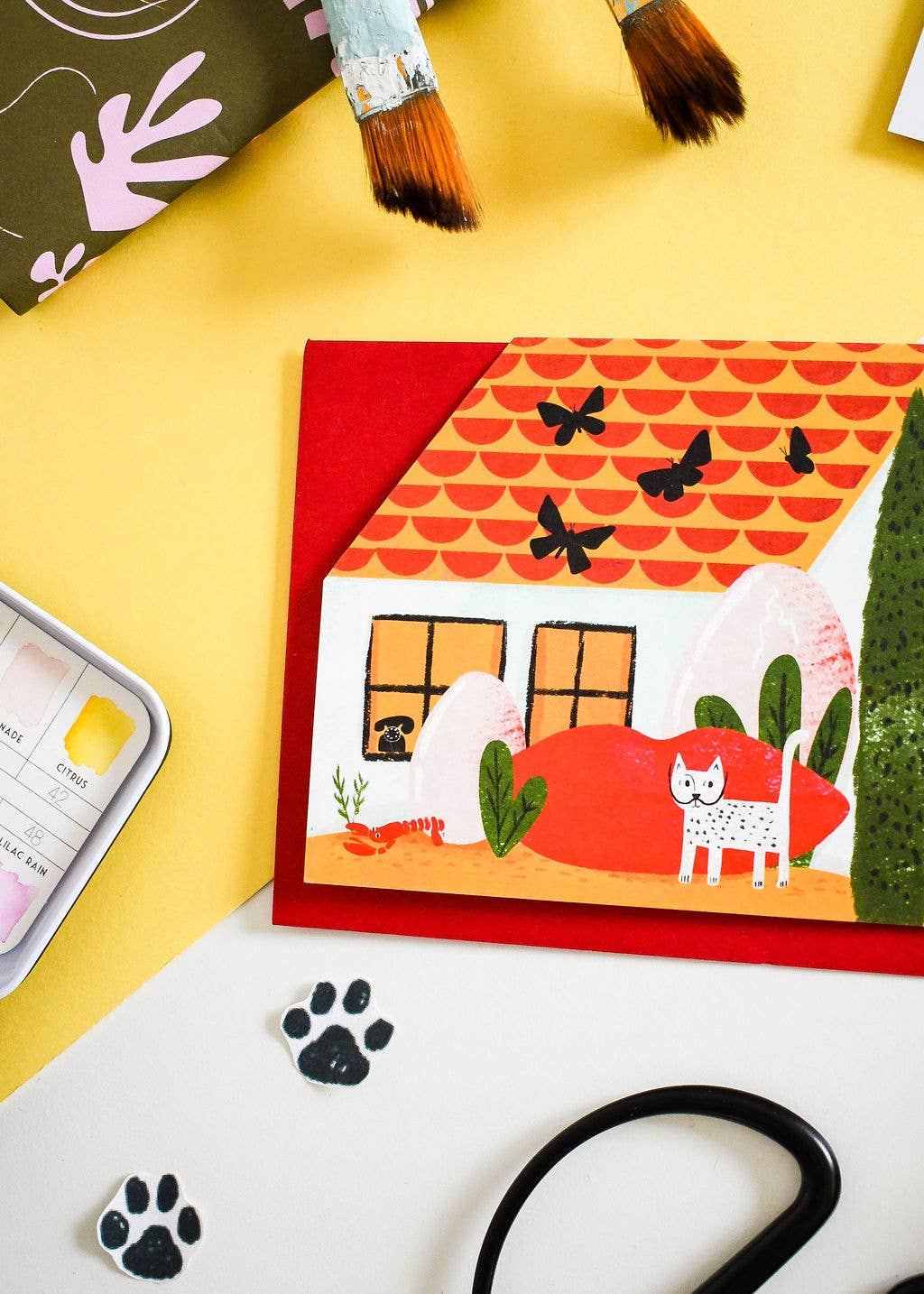 Salvador Catli cut out house card