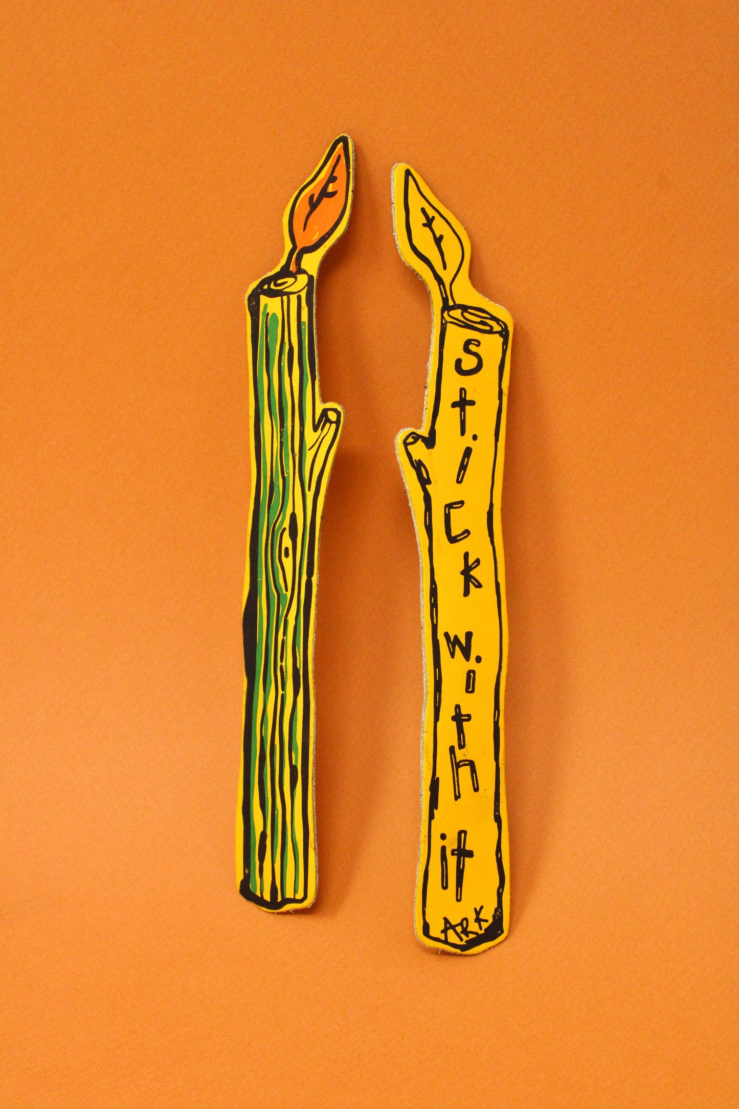 Stick With It Bookmark