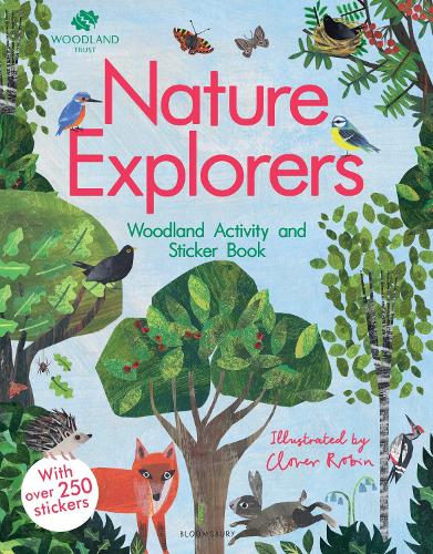 Nature Explorers Woodland Activity and Sticker Book by Clover Robin