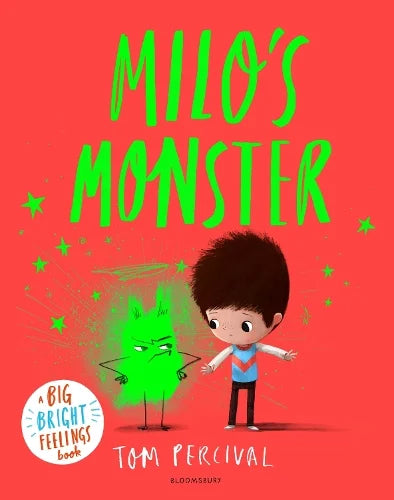 Milo's Monster: A Big Bright Feelings Book (Paperback) by Tom Percival