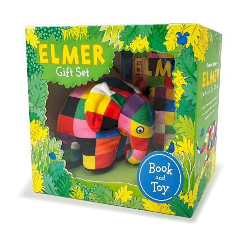 Elmer Book and Toy Gift Set - Elmer Picture Books (Multiple items, slip-cased)