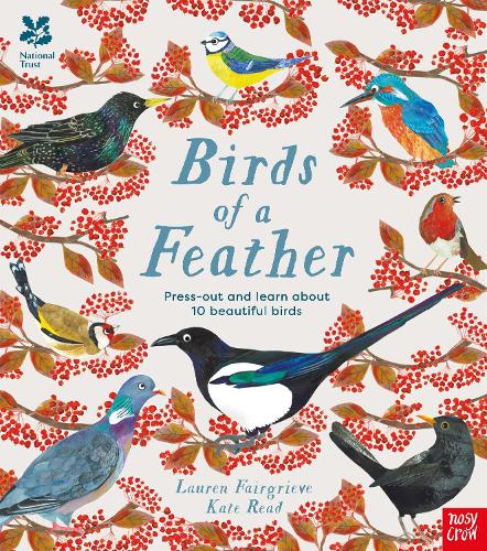 National Trust: Birds of a Feather: Press out and learn about 10 beautiful birds - Press out and learn (Hardback)