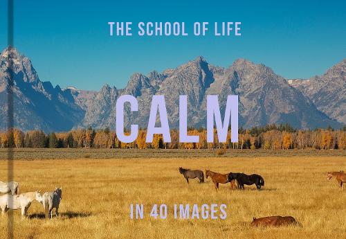 Calm in 40 Images: The art of finding serenity (Hardback) by The School of Life