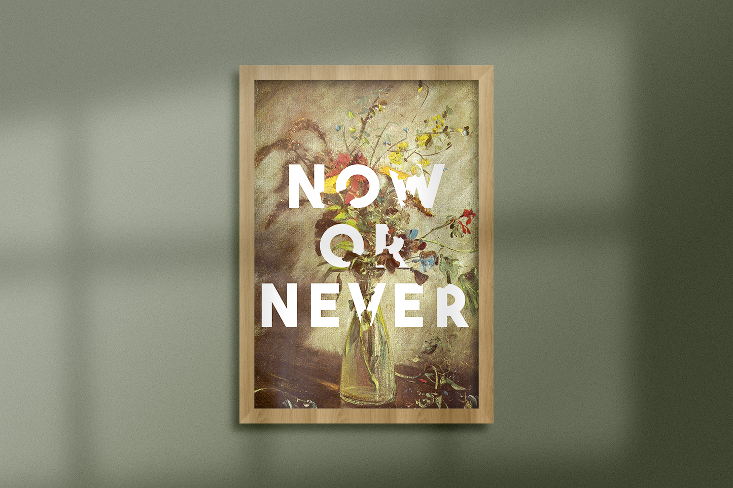 Now Or Never Art Print