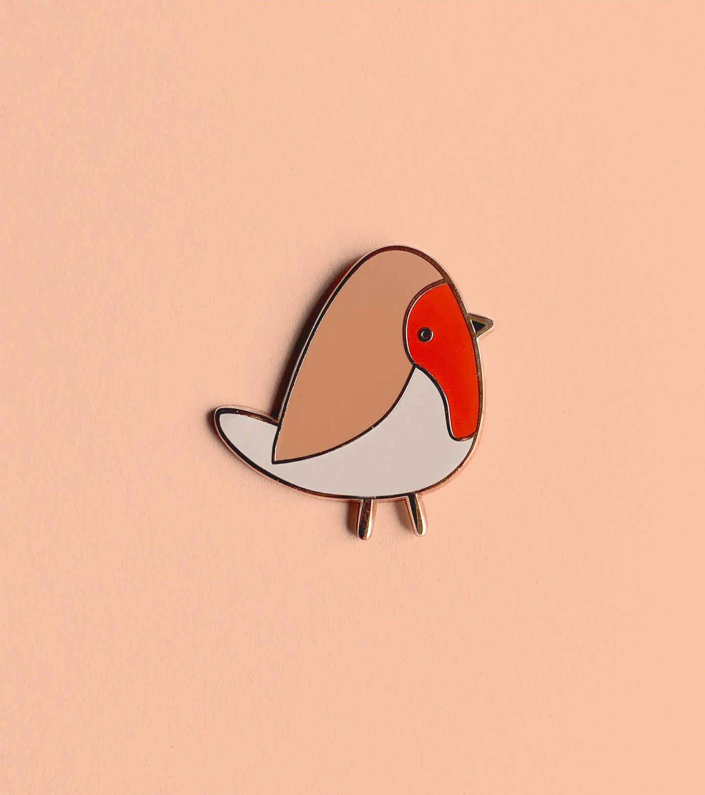 Robin Enamel Pin