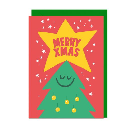 MERRY XMAS TREE FOIL Card