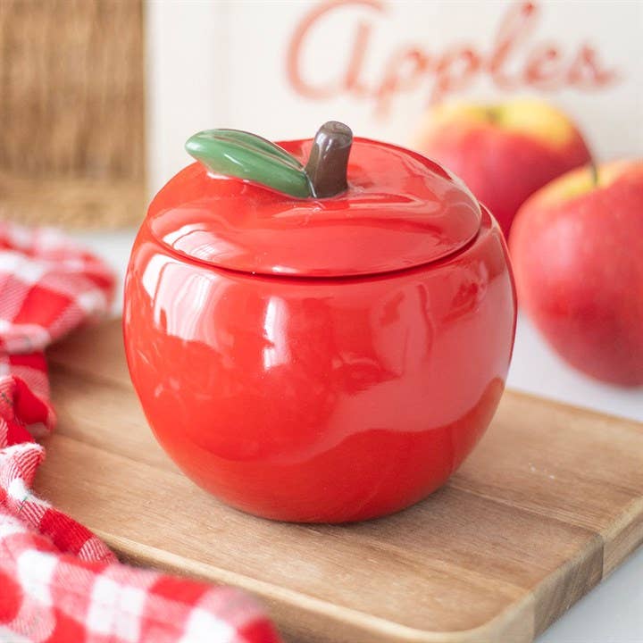 Apple Shaped Scented Candle Jar