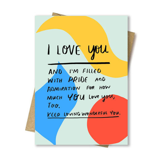 Keep Loving Wonderful You card