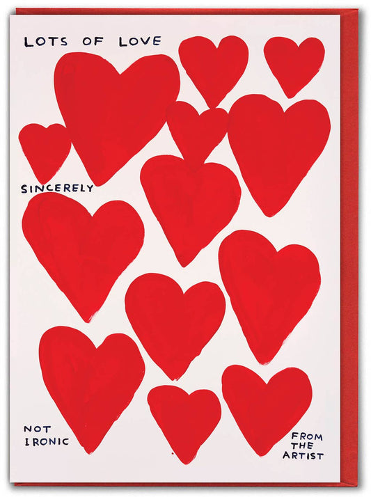 Lots Of Love Greeting Card